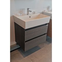 Ormarić LineArt PLAZA 60cm Oak donji sa lavaboom