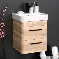 ROUND Wood 50 ormarić sa lavaboom