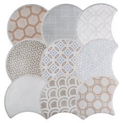 SCALE Boho White 30.7x30.7