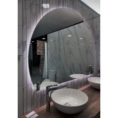 Ogledalo LED 150x110 cm Star E