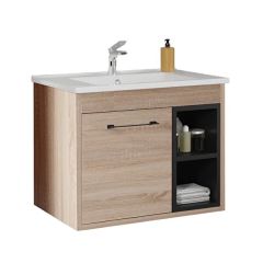 SONOMA 65 cm ormarić sa tankim lavaboom Č