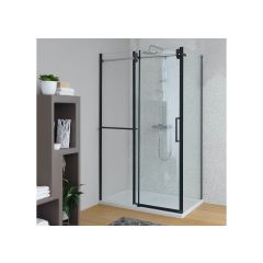 KOLPA tuš kabina 120x80 K VIRGO Black 8mm