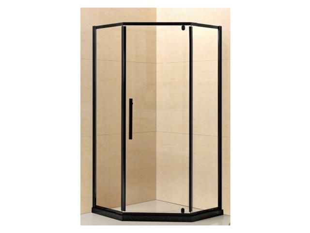 5ugaona 9021 CRNA tu&scaron; kabina 6 mm 90x90