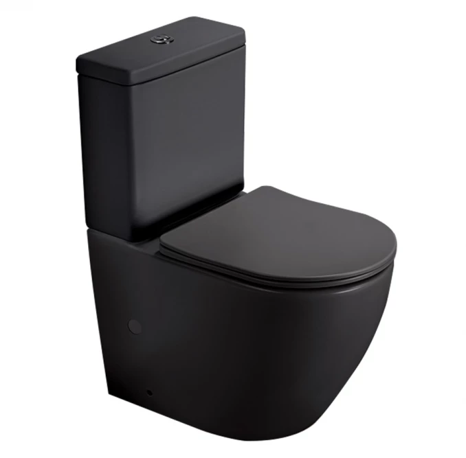 ARES 1Plus WC monoblok Black Matte RIMFREE