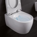 GEBERIT iCON Round RIM-FREE WC šolja konzolna + daska