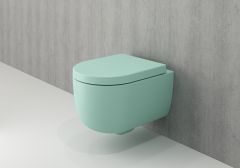 BOCCHI kompakt RIM-FREE konzolna MINT MAT WC šolja + daska