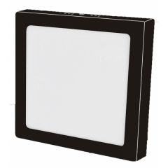 LED panel 18W BLACK kocka nadgradni
