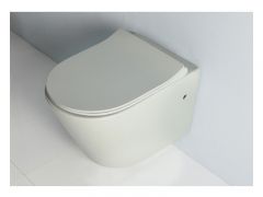Elegance Rimless Compact BELA MAT konzolna WC šolja + daska