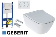 KOMPLET Geberit Delta01 set sa Geberit Selnova Premium WC šoljom