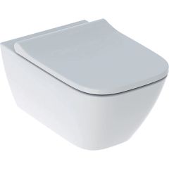 - Geberit Selnova Premium SQUARE RIM-FREE WC šolja konzolna + daska