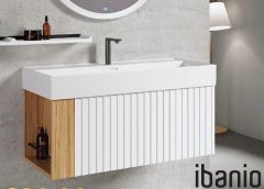 IBANIO Crea White 100cm ormarić sa lavaboom