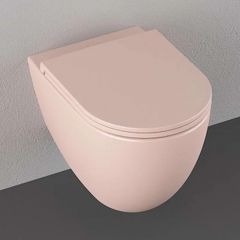 ISVEA Infinity baby roze mat WC šolja konzolna RIMLESS + daska