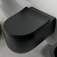 MILADY WC šolja konzolna BLACK matte